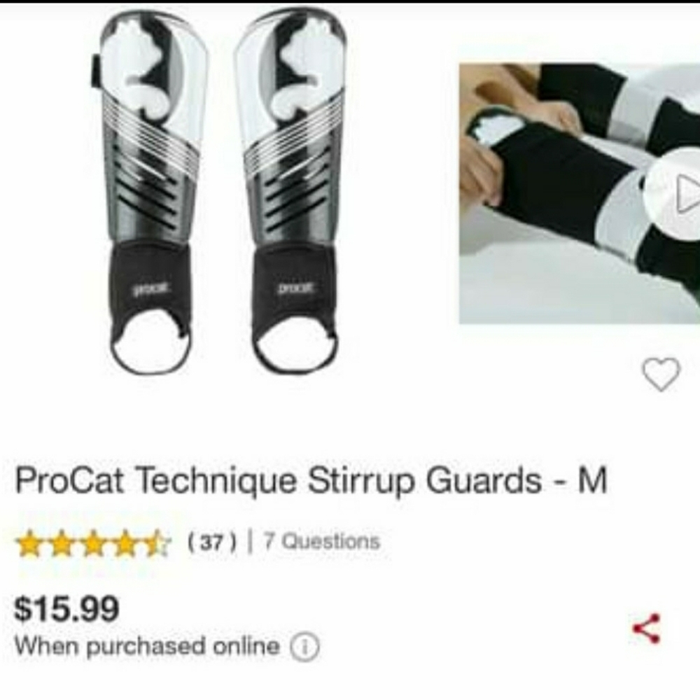 Procat Youth Shinguards Sz M